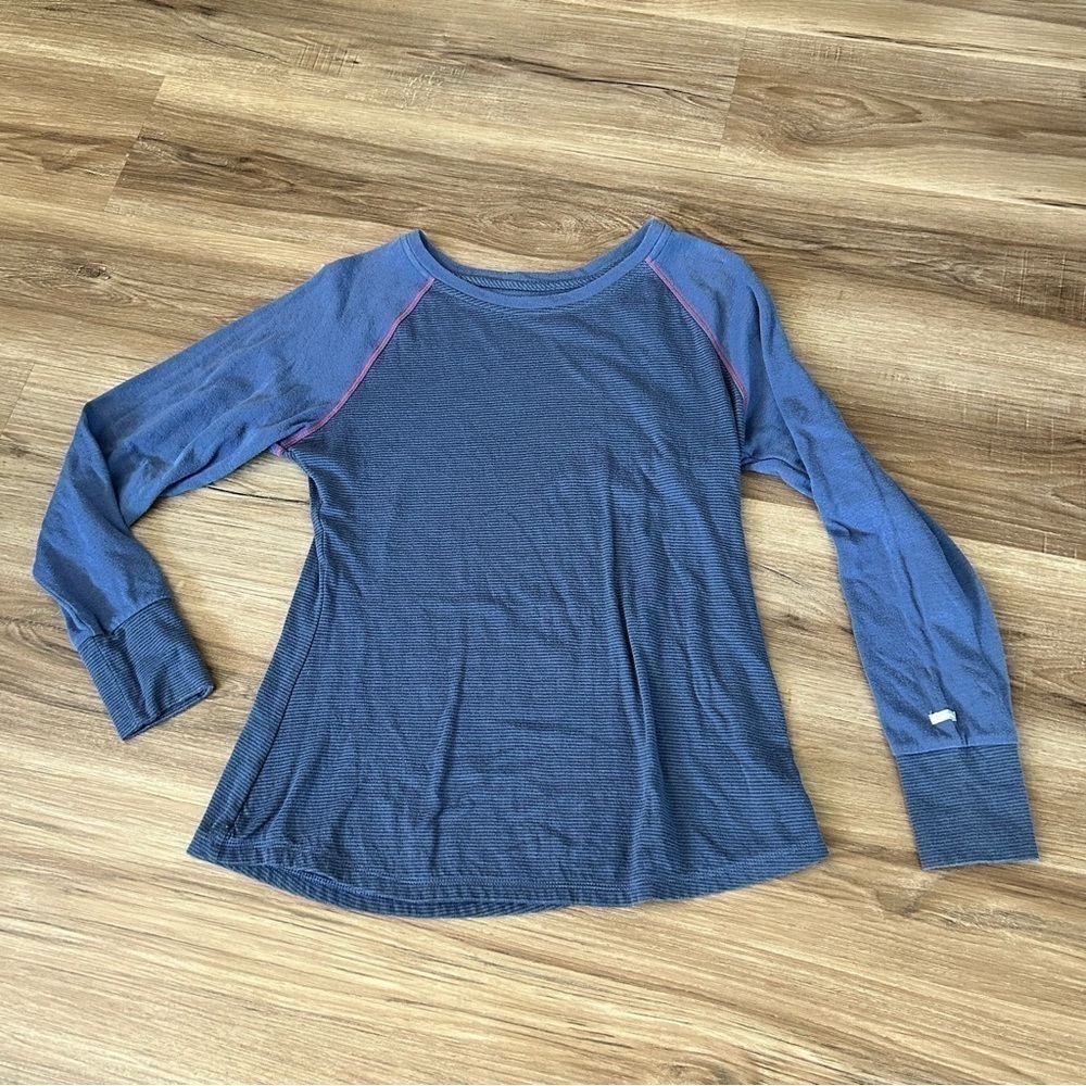 Columbia Blue Long Sleeve Casual Shirt Women Size small